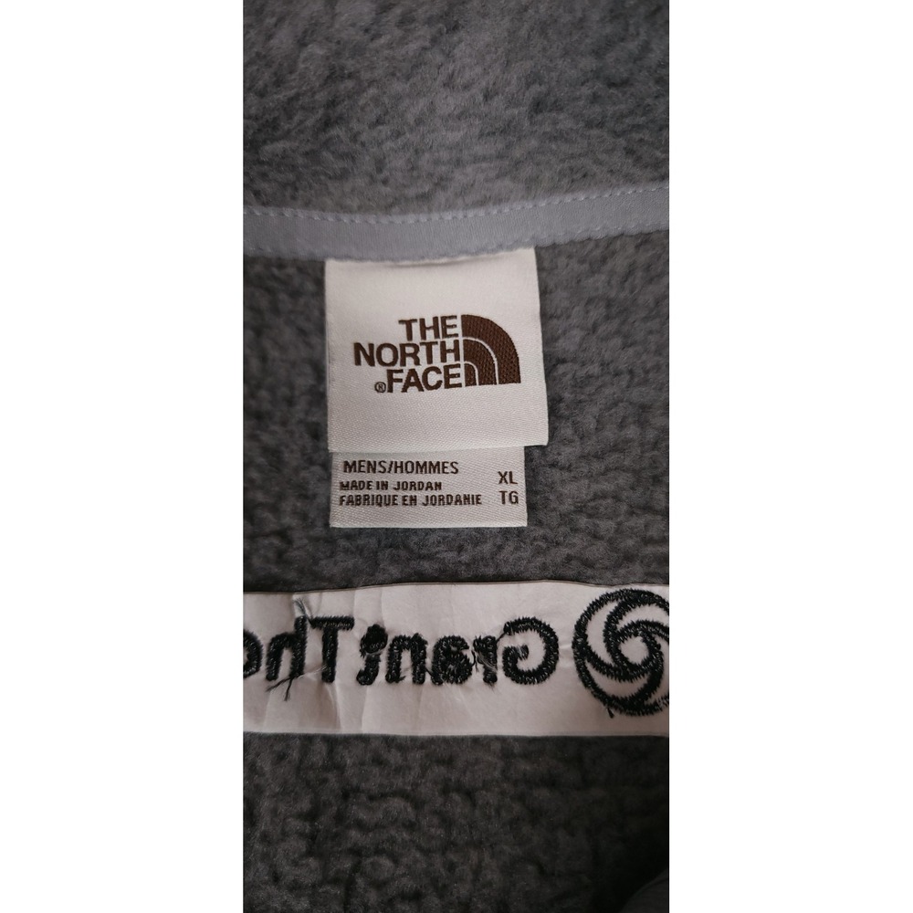 The North Face Sweater Fleece Vest Heather Gray NF0A47FA NEW Grant Thornton - Picture 6 of 9